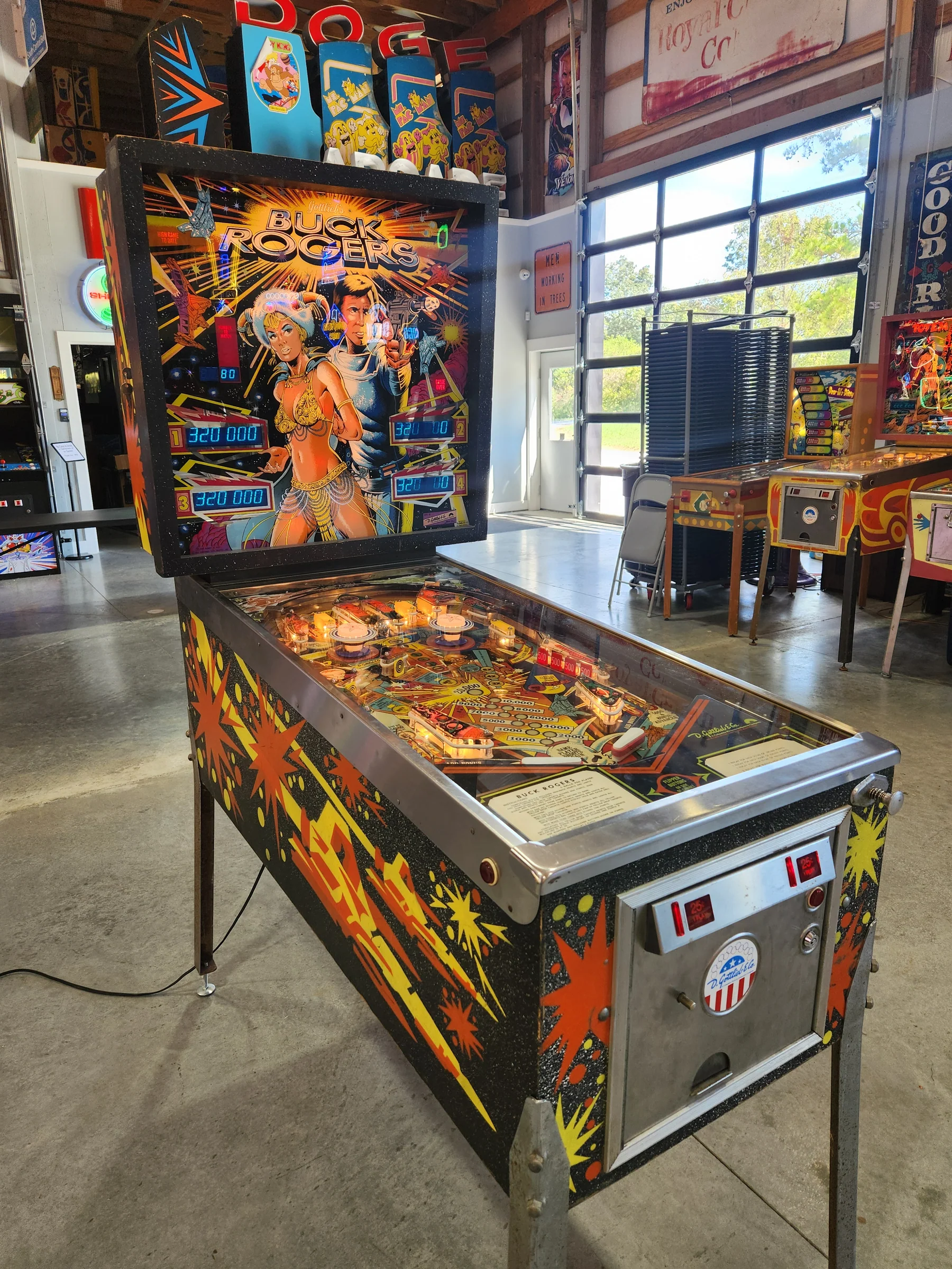BUCK ROGERS-1980 Gottlieb Pinball Machine