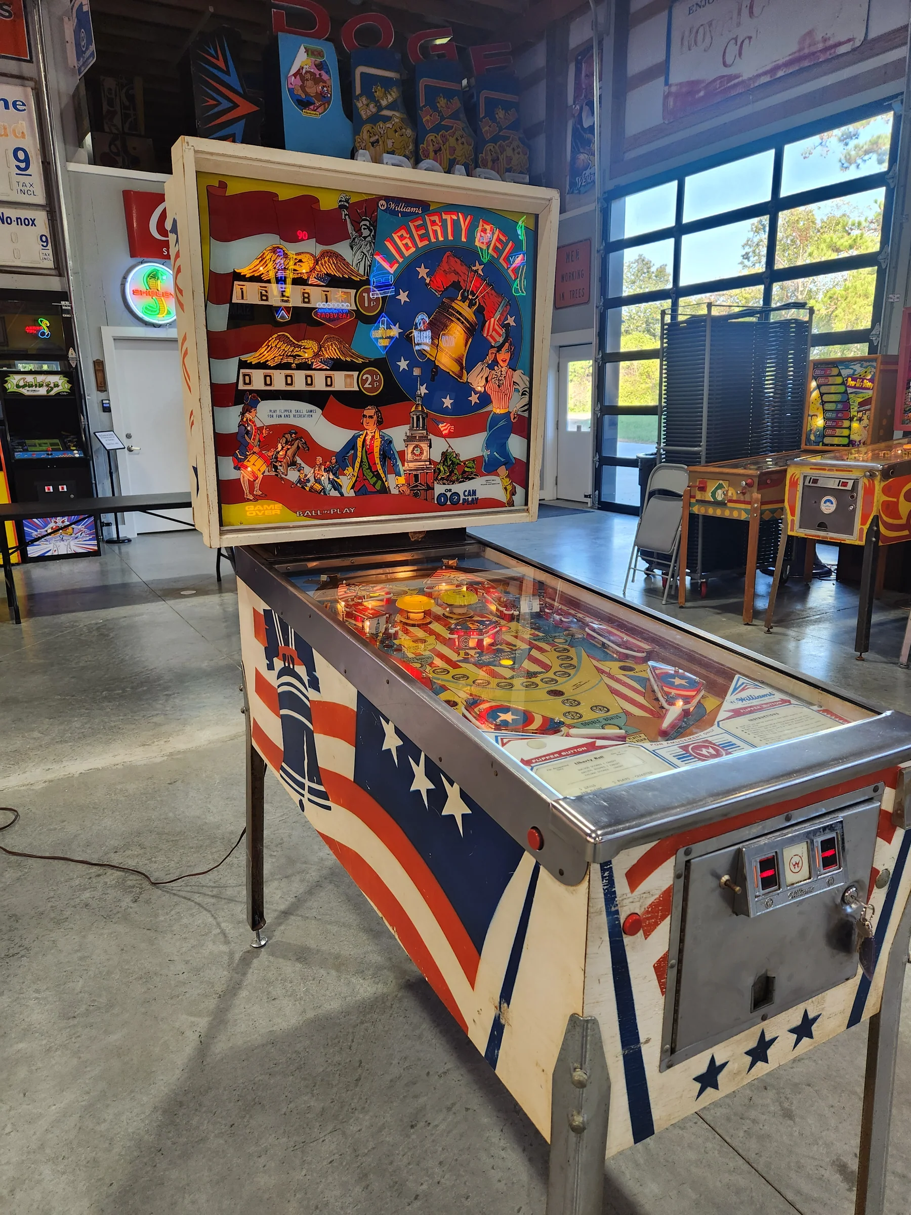 LIBERTY BELL-1977 Williams EM Pinball Machine