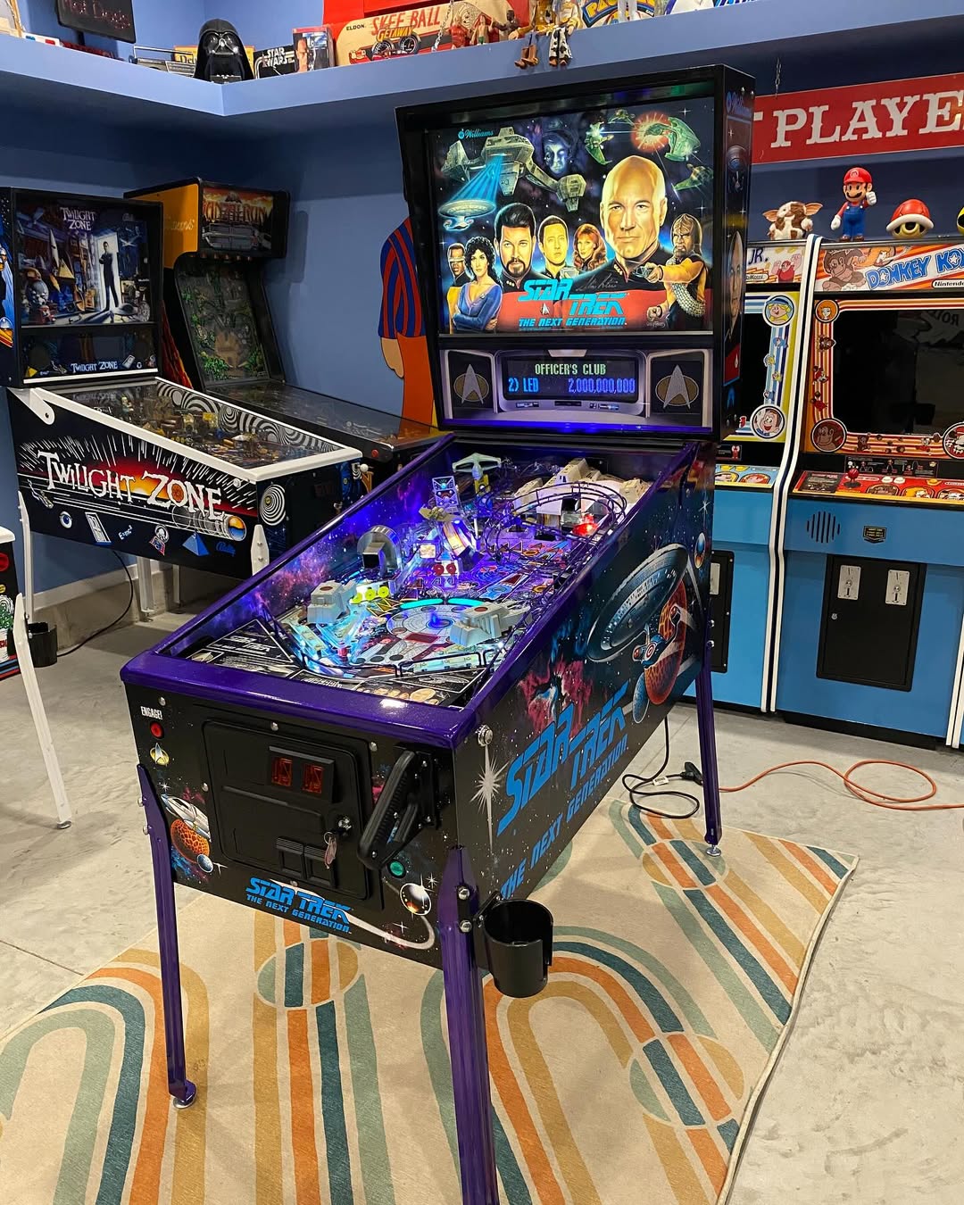 Star Trek the Next Generation Super Pinball Machine